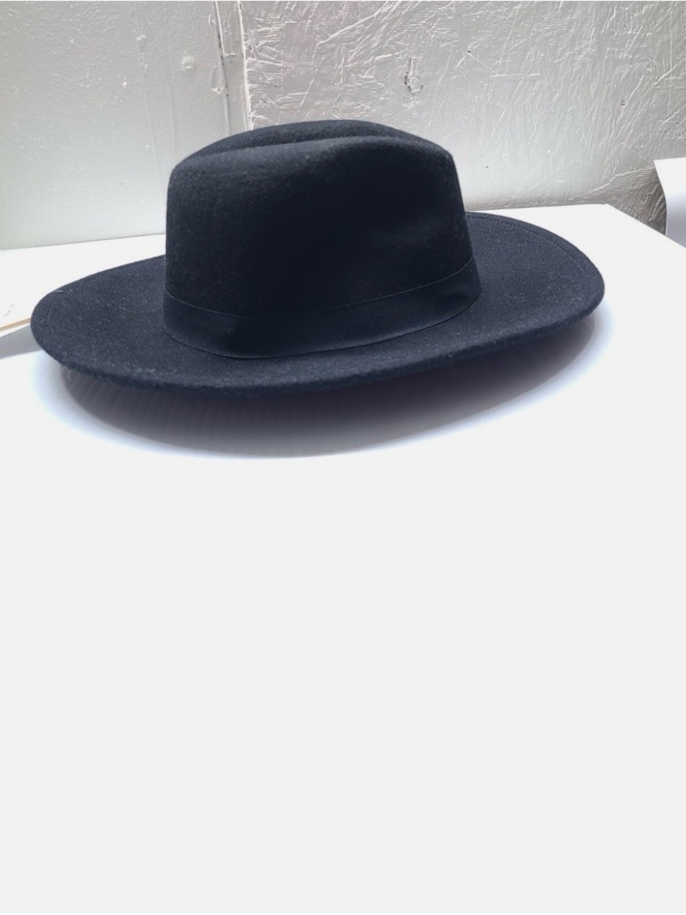 Zara Black Felt Fedora Hat
